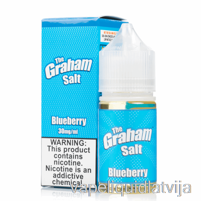 Melleņu Sāls - Graham - Mamasan E-šķidrums - 30ml 30mg Vape šķidrums